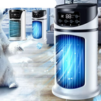 Portable Cooling Fan & Humidifier USB-Powered Whisper-Quiet