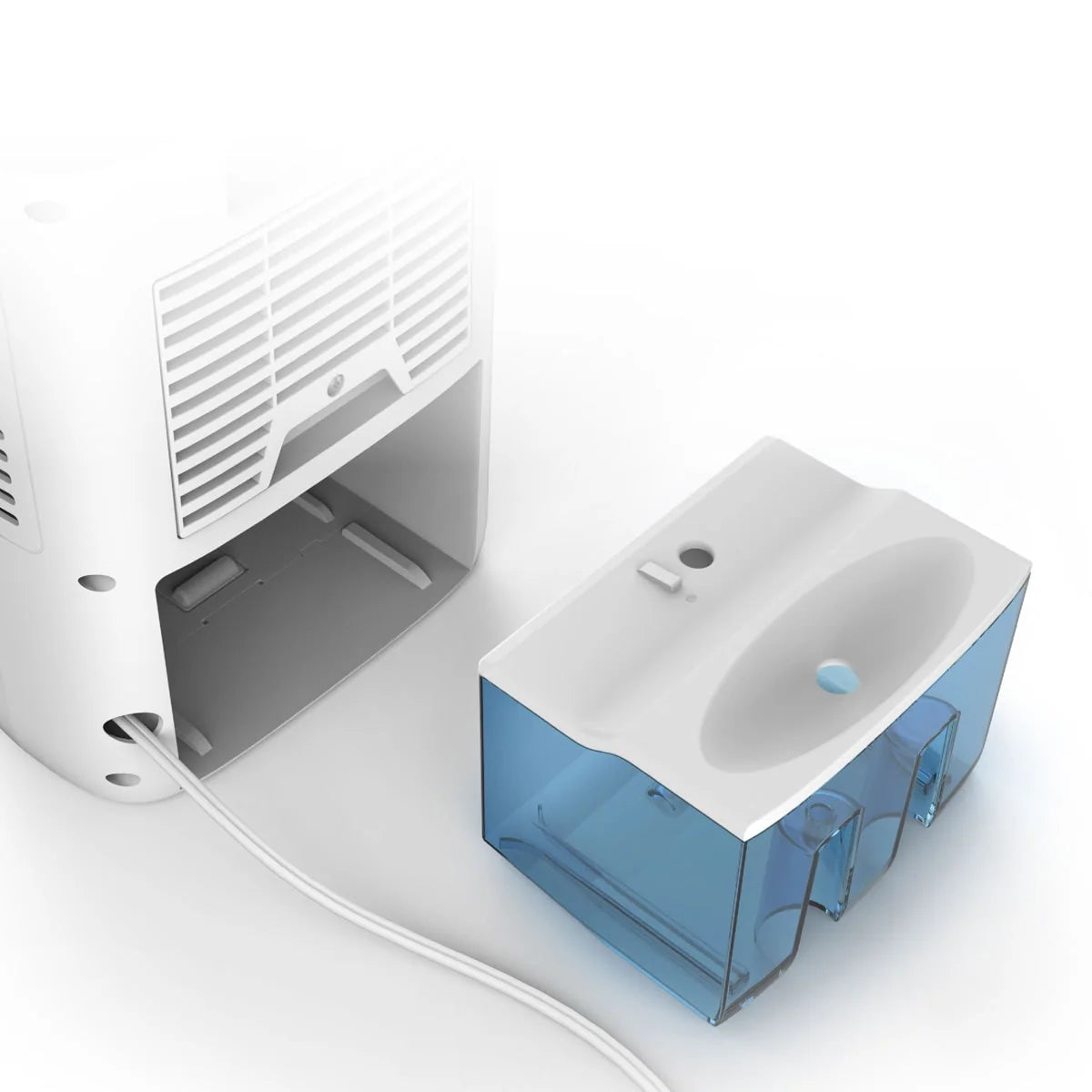 Portable Dehumidifier Removable Tank & Timer