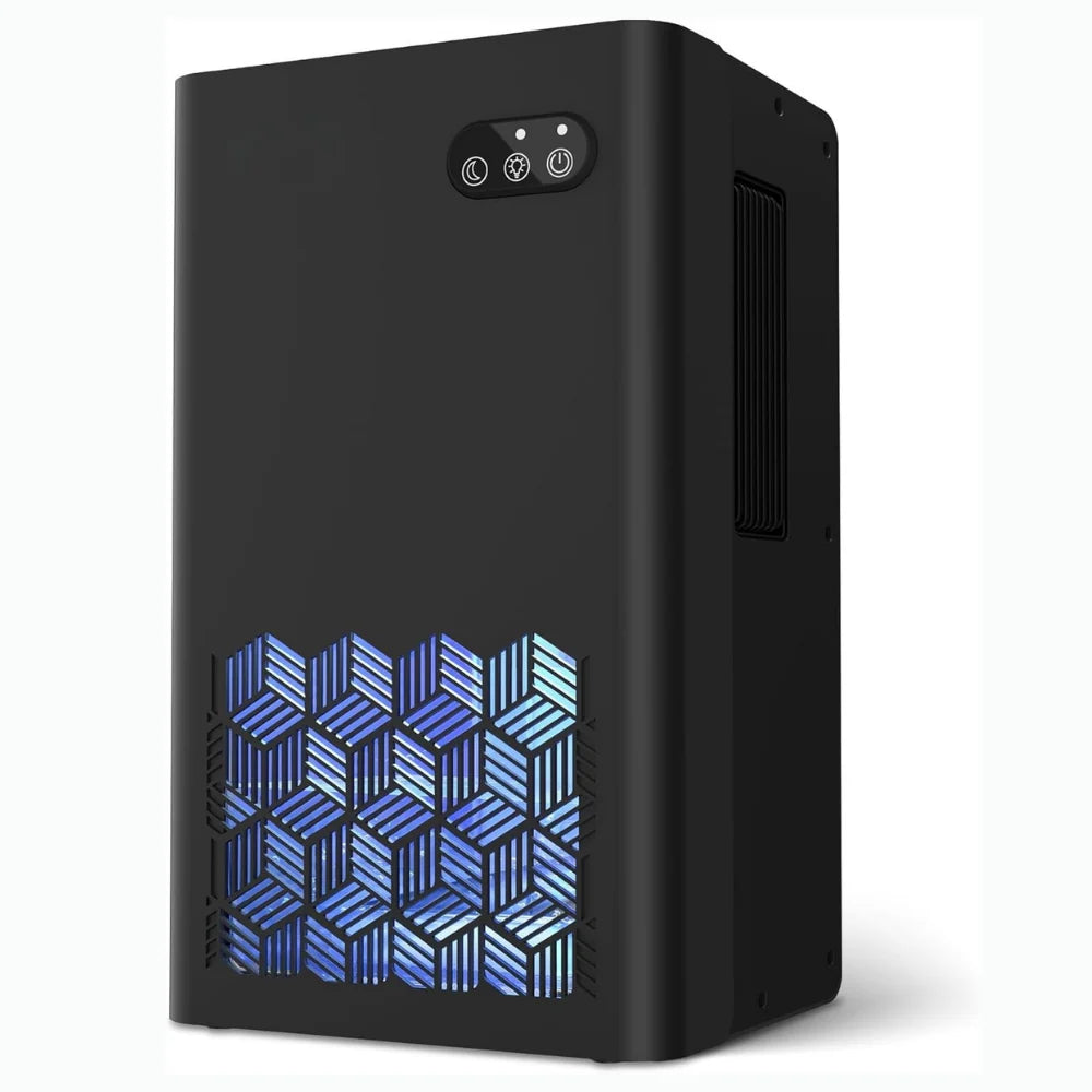 Portable Dehumidifier Ultra-Quiet Compact Removable Tank