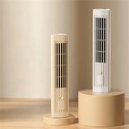 Portable Desk Fan Bladeless USB Rechargeable Three Speeds
