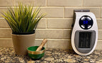 Portable Electric Heater 1500W Adjustable Thermostat & Programmable Timer