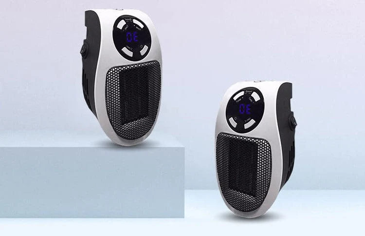 Portable Electric Heater 1500W Adjustable Thermostat & Programmable Timer