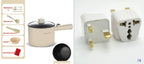 Portable Electric Hot Pot Stainless Steel & Nonstick