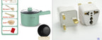 Portable Electric Hot Pot Stainless Steel & Nonstick
