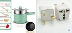 Portable Electric Hot Pot Stainless Steel & Nonstick
