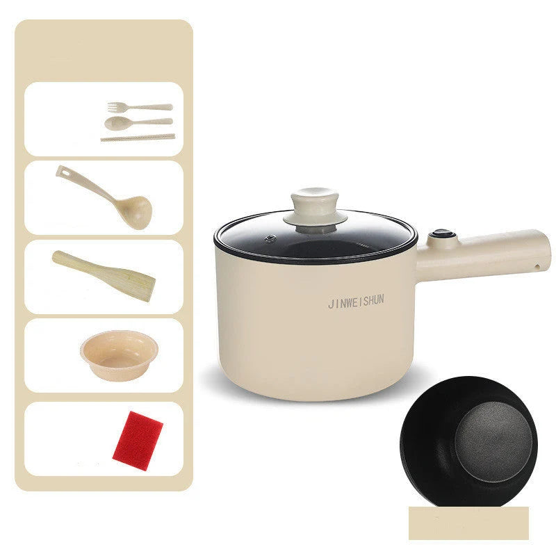 Portable Electric Hot Pot Stainless Steel & Nonstick