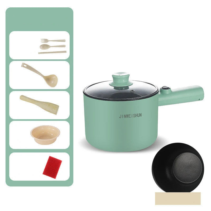 Portable Electric Hot Pot Stainless Steel & Nonstick