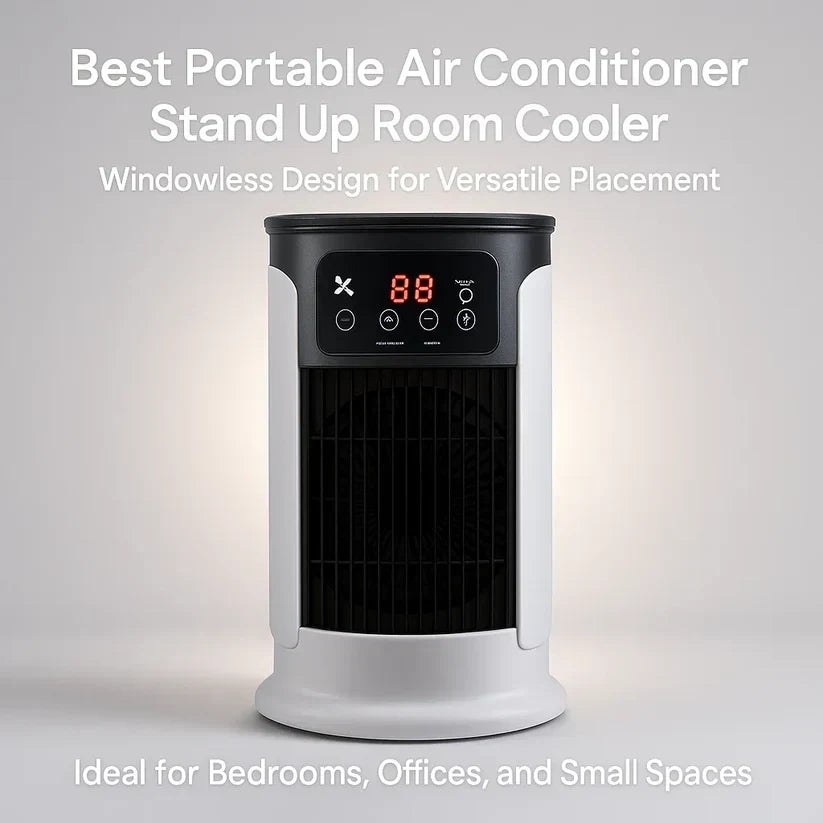 Portable Evaporative Cooler Whisper-Quiet 300ml Tank