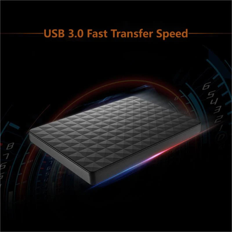 Portable External Hard Drive 10TB USB 3.0 Ultra-Thin