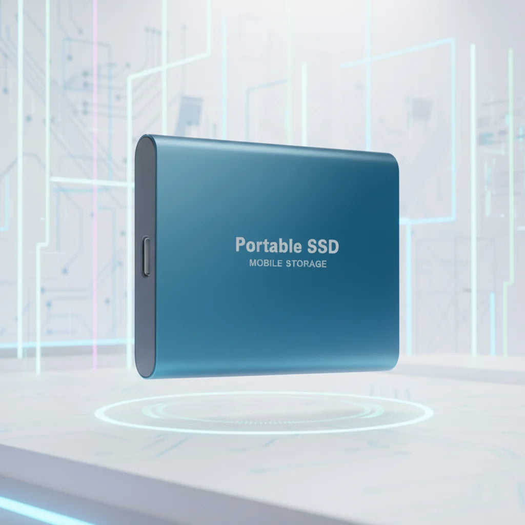 Portable External SSD 30 TB USB 3.1 Aluminum