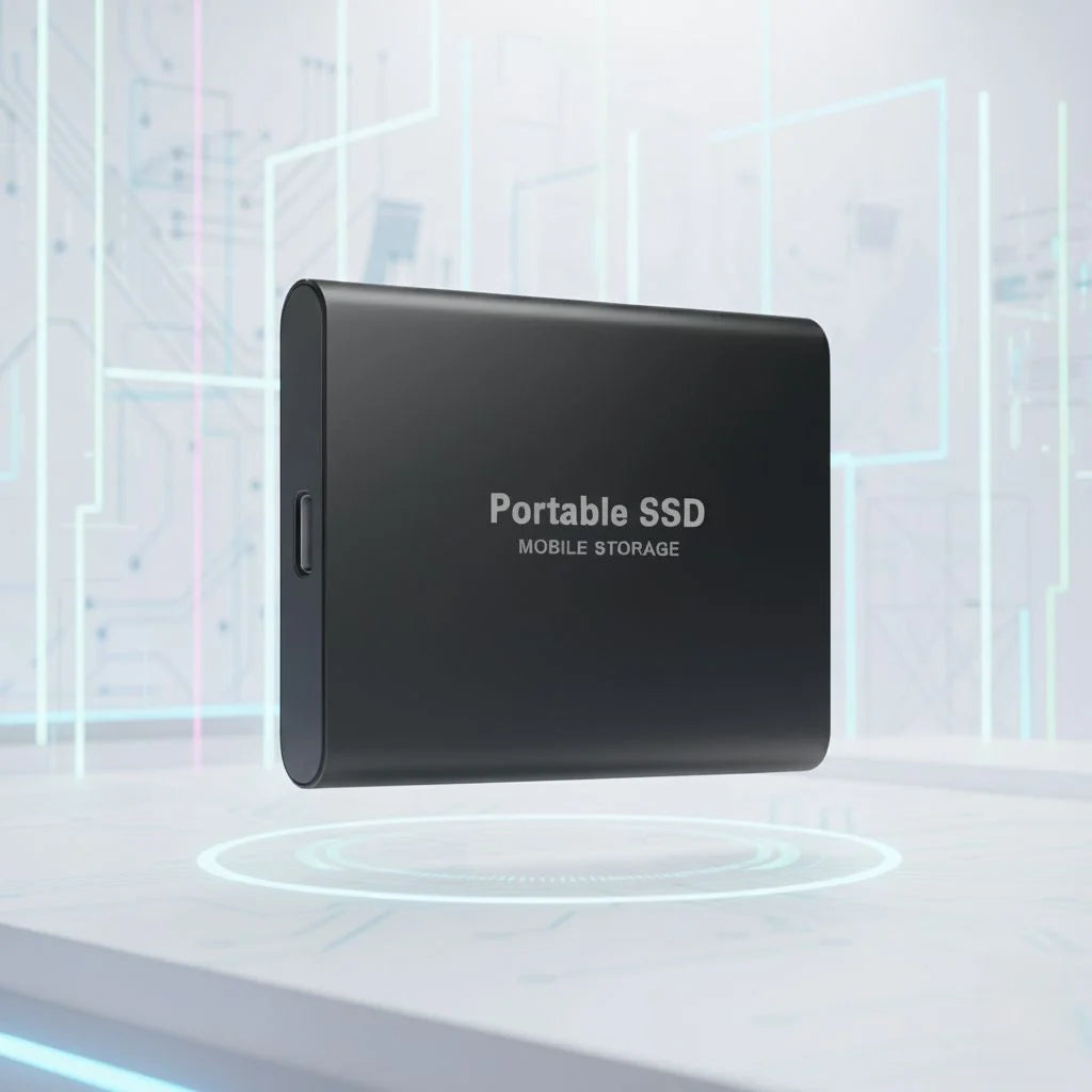 Portable External SSD 30 TB USB 3.1 Aluminum