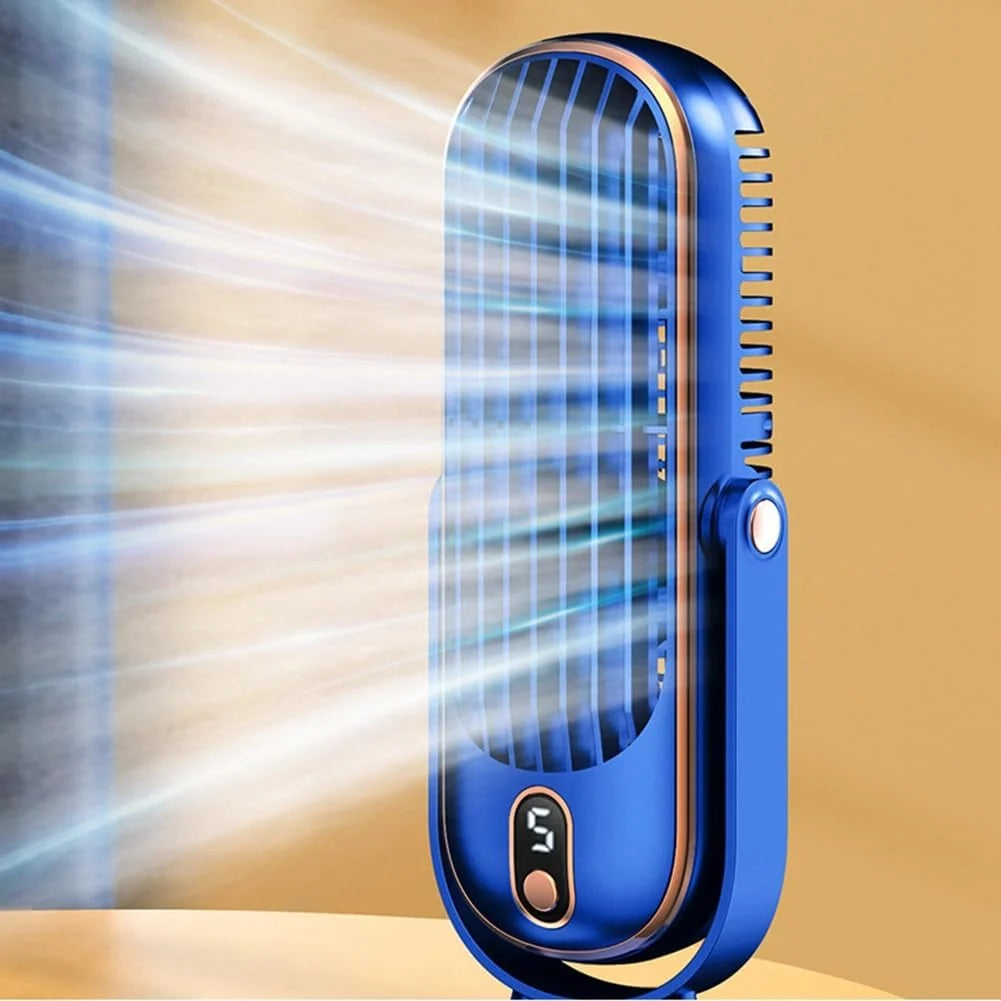 Portable Fan 720° Rotation USB Rechargeable Whisper-Quiet