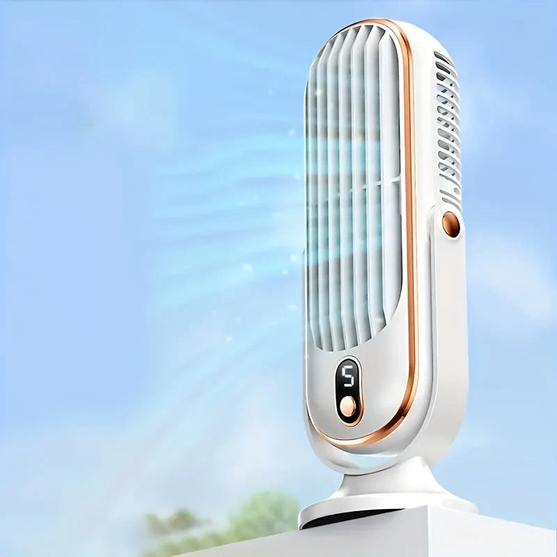 Portable Fan 720° Rotation USB Rechargeable Whisper-Quiet