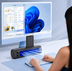Portable Fan Bladeless USB Rechargeable 12-Hour Runtime