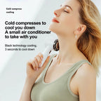 Portable Fan Compact Rechargeable 9-Hour Runtime