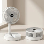 Portable Fan Foldable USB Rechargeable Quiet Brushless Motor