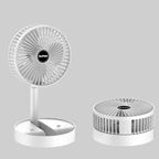 Portable Fan Foldable USB Rechargeable Quiet Brushless Motor