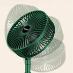 Portable Fan Foldable USB Rechargeable Quiet Brushless Motor