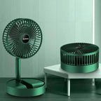 Portable Fan Foldable USB Rechargeable Quiet Brushless Motor