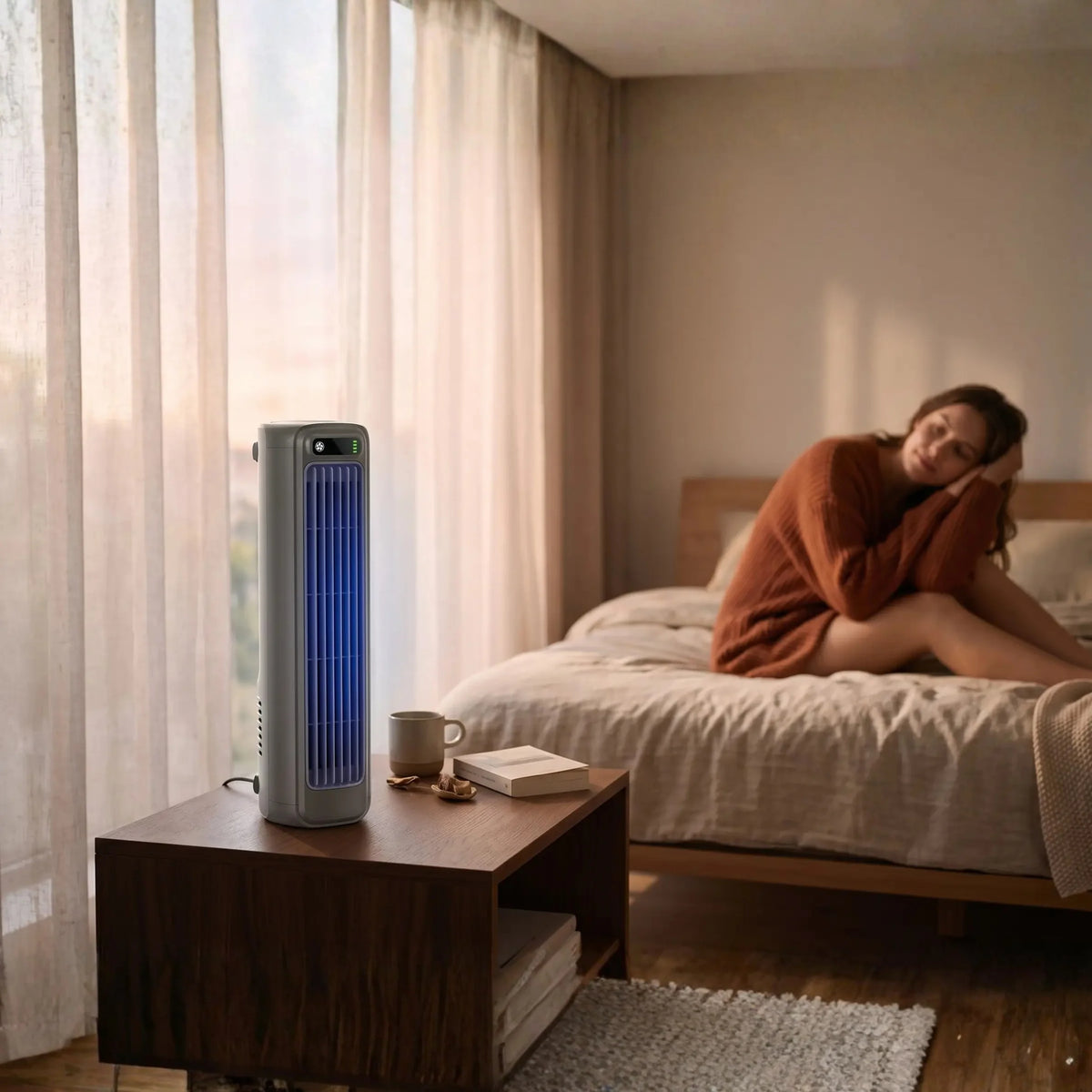 Portable Fan Rechargeable & Bladeless 12 Hour