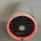 Portable Fan Three-Speed Reusable Ice Packs & LED Lights