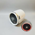 Portable Fan Three-Speed Reusable Ice Packs & LED Lights