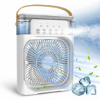 Portable Fan USB Powered Dual Airflow & Humidifier