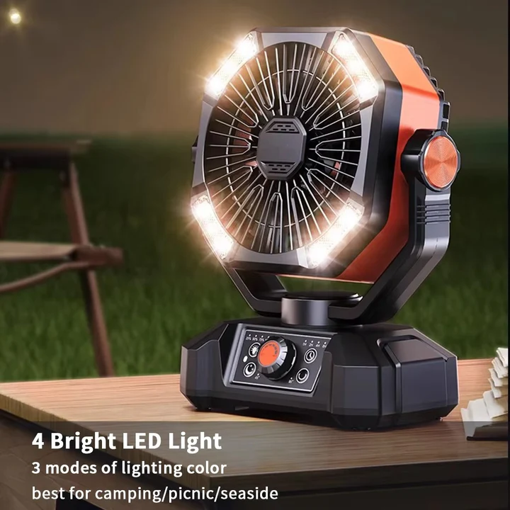 Portable Fan USB Rechargeable Compact & Quiet