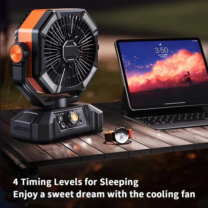 Portable Fan USB Rechargeable Compact & Quiet