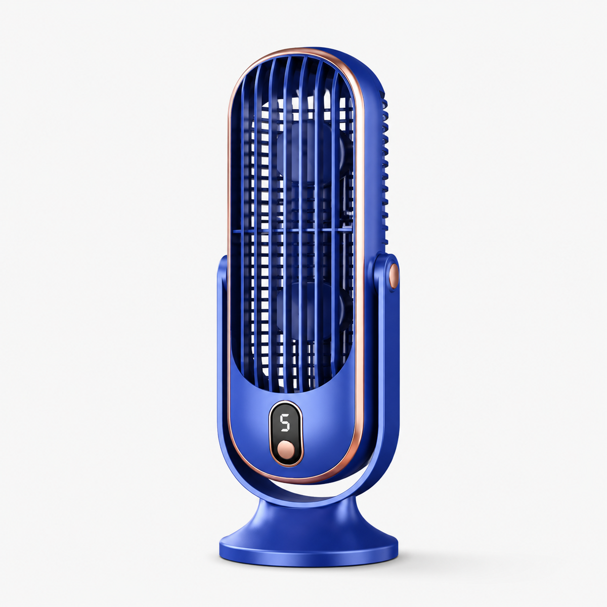 Portable Fan USB Rechargeable Dual-Motor Handheld & Desktop