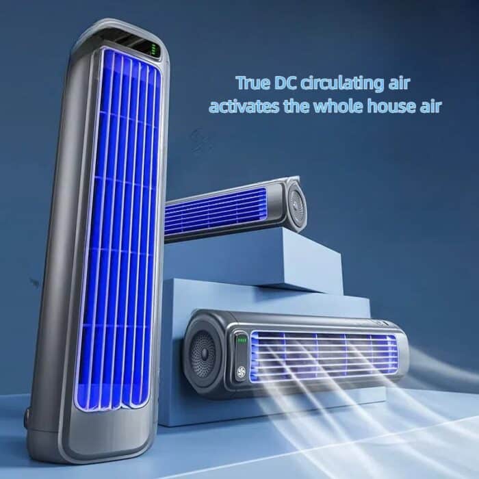 Portable Fan Whisper-Quiet USB Rechargeable 8-Hour Runtime