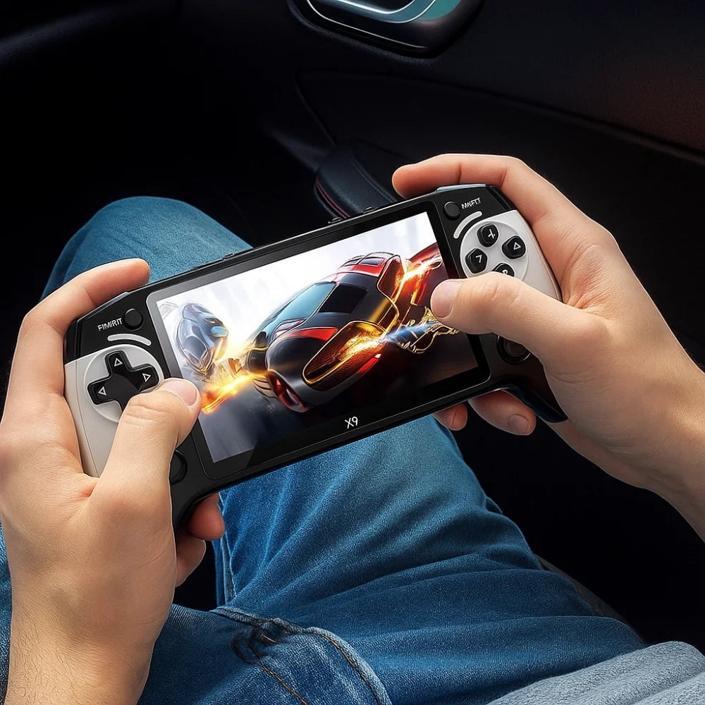 Portable Game Console 10,000 Games 5.5 Inch HD Rechargeable