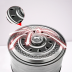 Portable Grill Stainless Steel Charcoal Fast-Cooking
