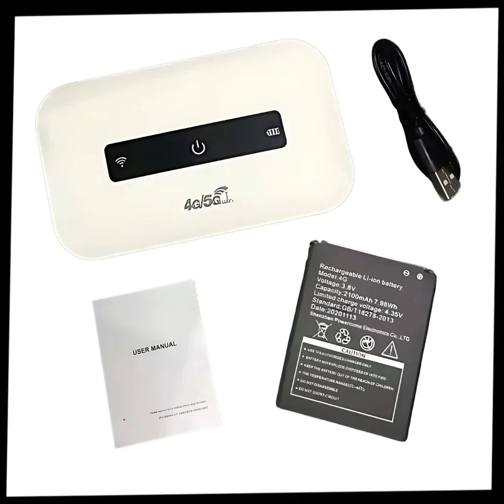 Portable Hotspot 8-Hour Battery Multi-Band Weather-Resistant