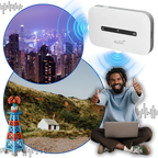 Portable Hotspot 8-Hour Battery Multi-Band Weather-Resistant
