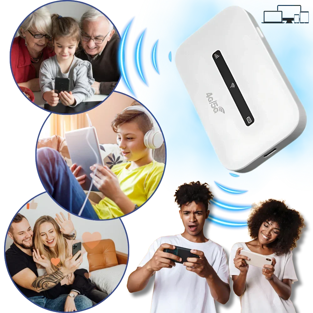 Portable Hotspot 8-Hour Battery Multi-Band Weather-Resistant
