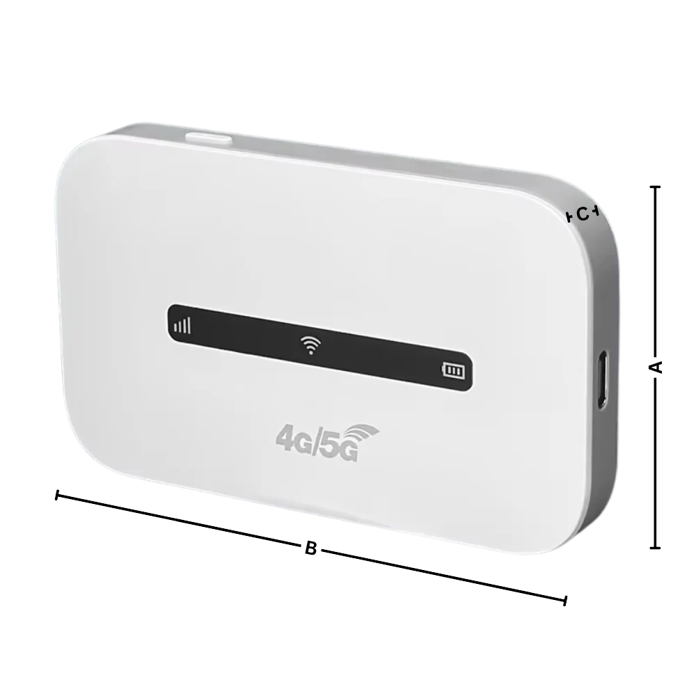 Portable Hotspot 8-Hour Battery Multi-Band Weather-Resistant