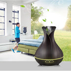 Portable Humidifier 400ml Capacity USB Powered & Color-Changing LED