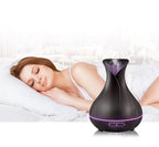 Portable Humidifier 400ml Capacity USB Powered & Color-Changing LED