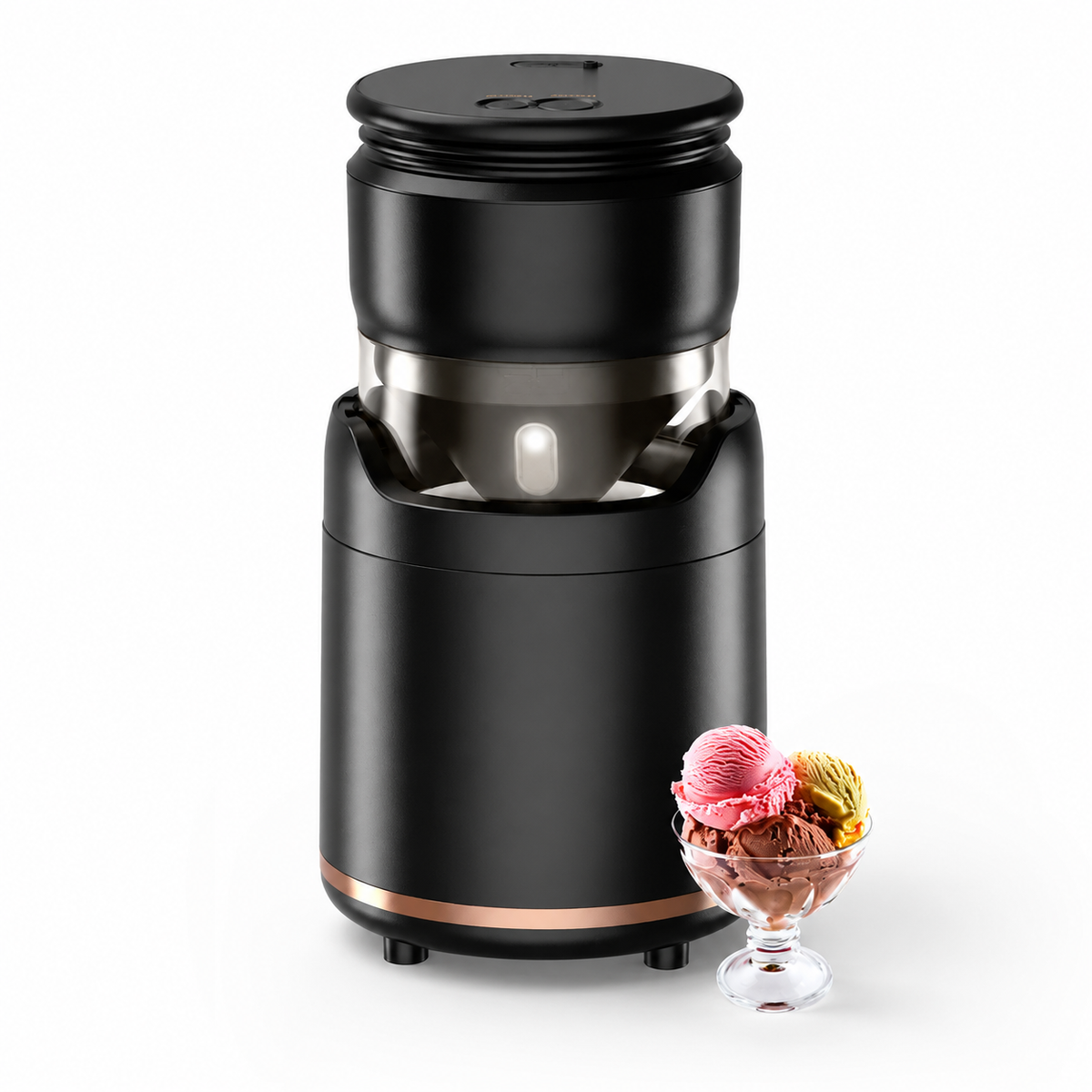 Portable Ice Cream Maker Fully Automatic 550ml