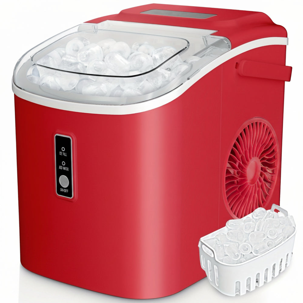 Portable Ice Maker Fast Bullet Ice Self-Cleaning