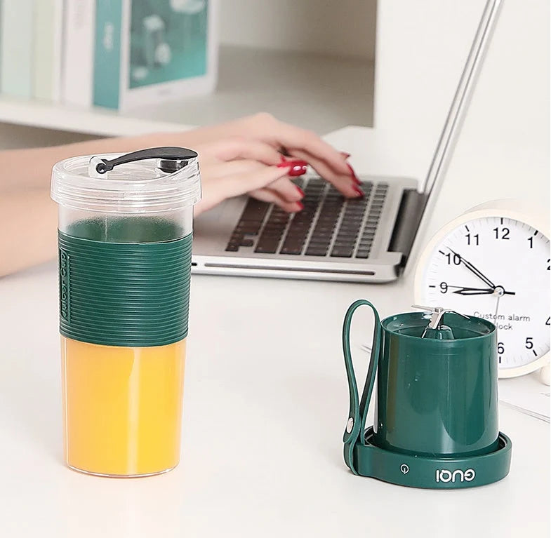 Portable Juicer USB Rechargeable Stainless Steel Blades