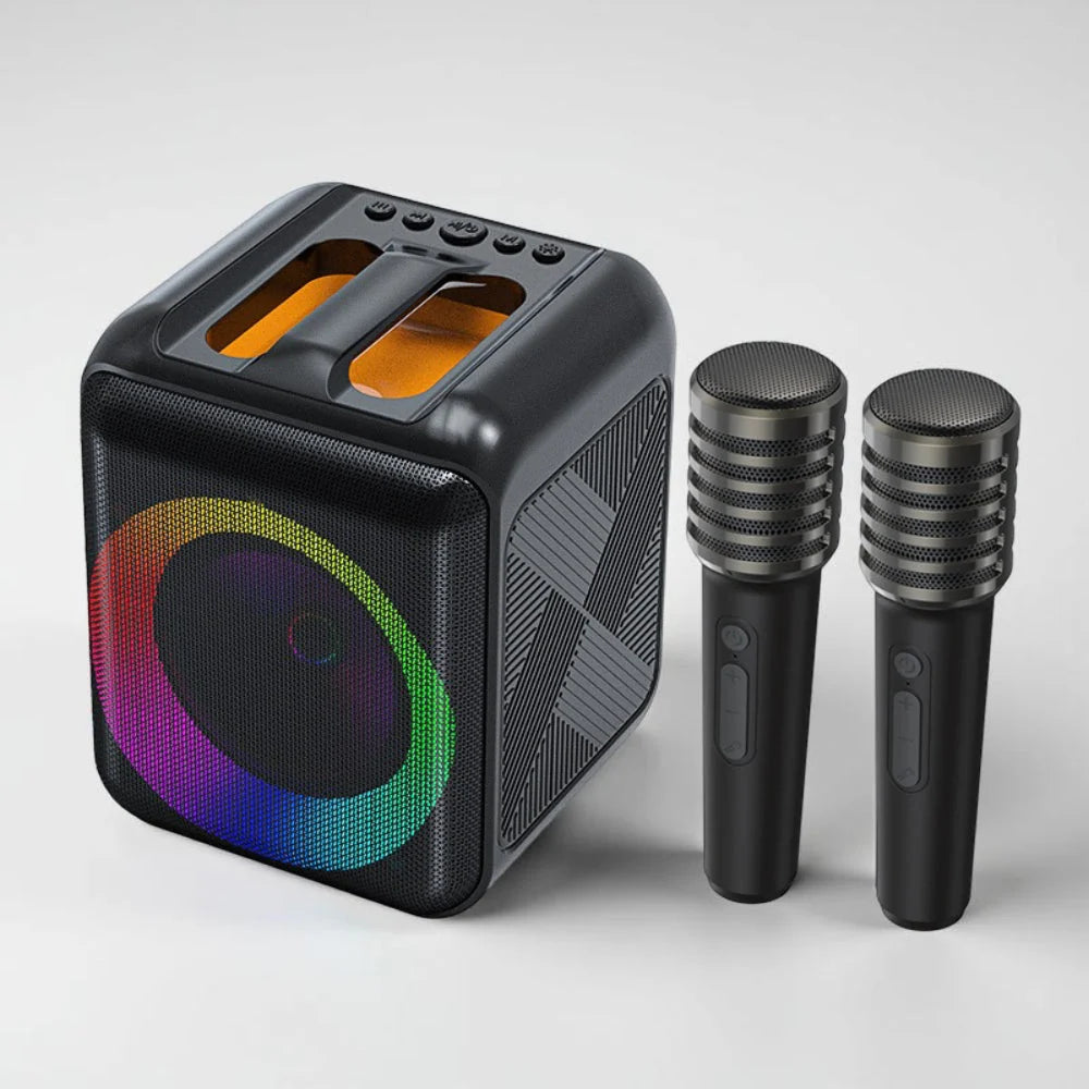 Portable Karaoke Speaker 200W Bluetooth 5.3 20-Hour Battery