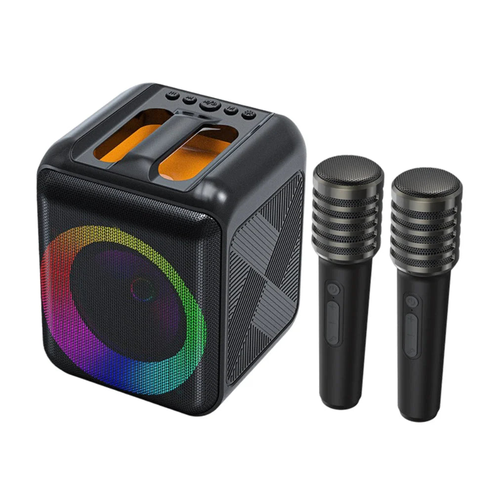 Portable Karaoke Speaker 200W Bluetooth 5.3 20-Hour Battery