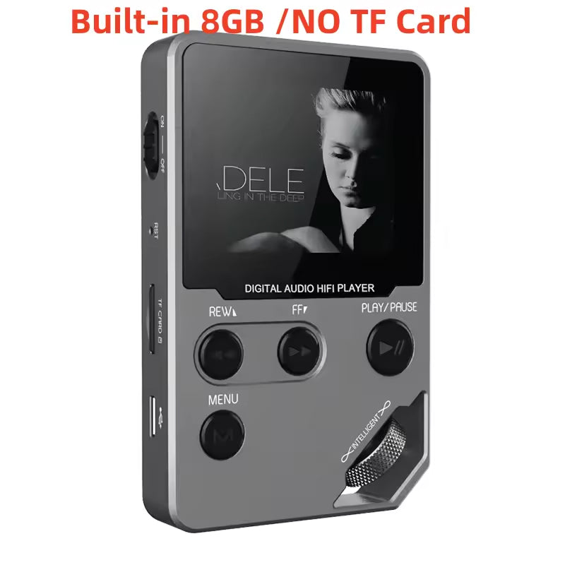 Portable MP3 Player 50-Hour Battery Expandable Storage