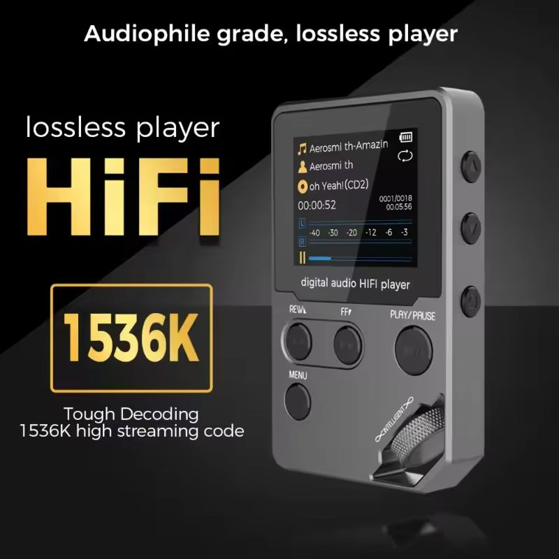 Portable MP3 Player 50-Hour Battery Expandable Storage
