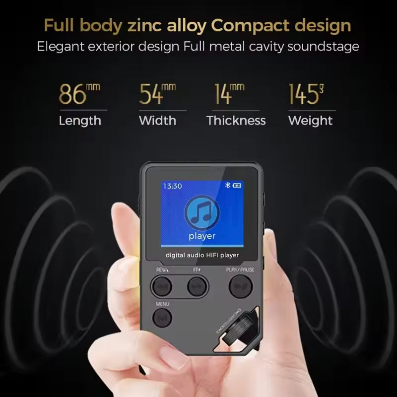 Portable MP3 Player 50-Hour Battery Expandable Storage