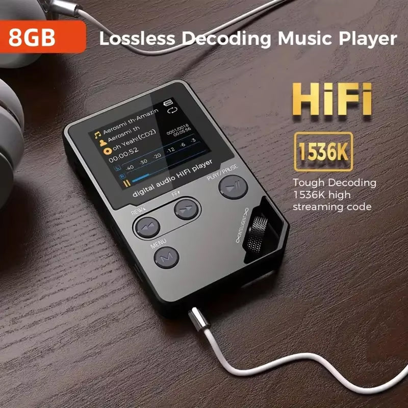 Portable MP3 Player 50-Hour Battery Expandable Storage