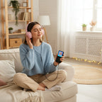 Portable MP3 Player Clip-On USB Rechargeable HiFi Sound