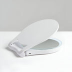 Portable Makeup Mirror 10X Magnification LED Lights USB Rechargeable